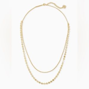 Kendra Scott Sydney Multi Strand Gold Necklace